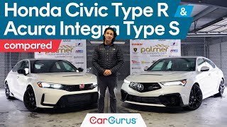 2023 Civic Type R vs 2024 Acura Integra Type S [upl. by Rihana210]