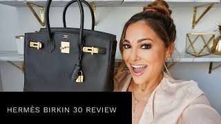 HERMES BIRKIN 3O REVIEW amp RESELLING  Lina Noory [upl. by Liddie]