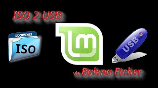 Wie schreibt man eine ISO Datei unter Linux und Windows auf USB Stick  Balena Etcher GERMAN [upl. by Lennard]