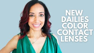 Unboxing Brand New Dailies Colors Contacts  By an Eye Doctor [upl. by Nikral]