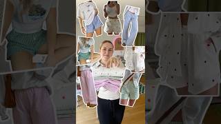 PART 1  Pyjamahose nähen 🫶🏽  nähen diy kleidung sewing kurzehose sewingtutorial [upl. by Jesher]