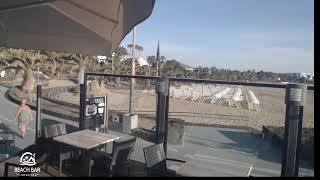 Webcam Lanzarote  Live Stream from the Beachbar in Costa Teguise [upl. by Warila]