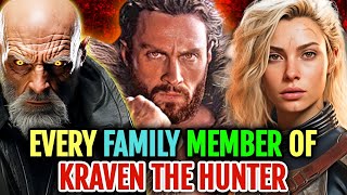 10 Every Animalistic Family Members Of Kraven the Hunter  Explored [upl. by Amelita]