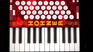 Hohner Piano Accordion iPad App MIDI Demo [upl. by Darren341]