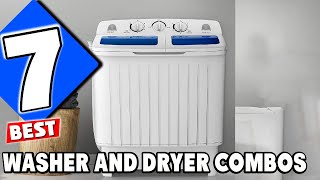 7 EnergyEfficient Washer and Dryer Combos  EcoFriendly Laundry Solutions [upl. by Labotsirhc11]