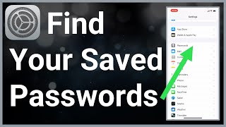 How To See Your Saved Passwords On iPhone [upl. by Etnuhs753]