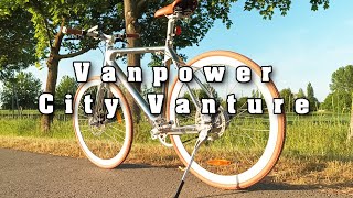 Vanpower City Pedelec Bausatz nur 15kg leicht [upl. by Aniraad]