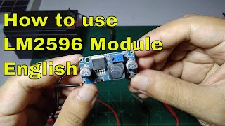 LM2596 step down voltage module information  English [upl. by Eirameinna]