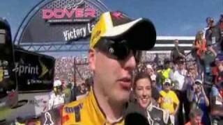 Kyle Busch  Victory Lane  Dover May 2010 Backwards [upl. by Fran]