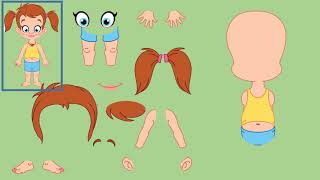 BODY PARTS  ENGLISH FOR PRESCHOOL [upl. by Haisi626]