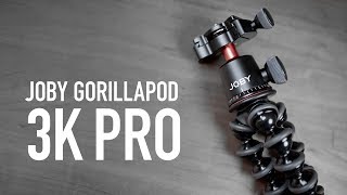 Joby Gorillapod 3K Pro  The Best Selling Gorillapod Now Improved [upl. by Ramled350]