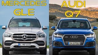 2019 Mercedes GLE vs 2018 Audi Q7 [upl. by Lenny861]