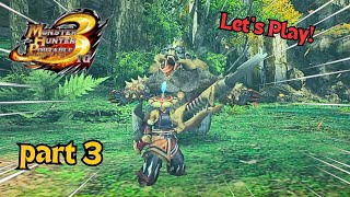 3 MHP3rd Arzuros Gunlance  Lets Play [upl. by Yntirb]