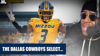 ✭ Reviewing Dane Bruglers mock draft for the Dallas Cowboys [upl. by Aihcila]