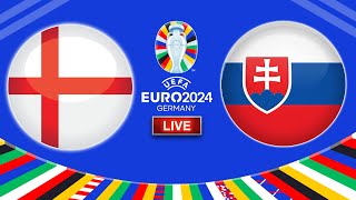 🔴 England vs Slowakei  Uefa Euro 2024  Talk LIVE [upl. by Eimot]