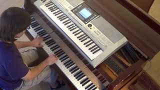 Stromae  Papaoutai  piano amp keyboard synth cover by LIVE DJ FLO [upl. by Galina]