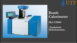 Bomb Calorimeter Equipment Demonstration [upl. by Amik230]