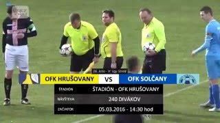 OFK Hrušovany  OFK Solčany 532016 [upl. by Arinay296]