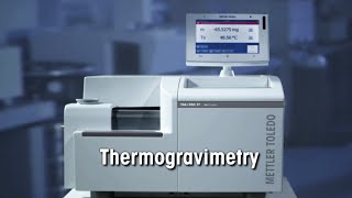 Thermogravimetric Analyzer TGA from METTLER TOLEDO [upl. by Chere618]