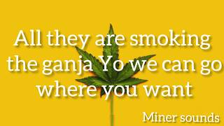 Lil Buddha  Ganja Man  Lyrics Video [upl. by Trudnak]