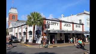 Sloppy Joes Bar at the Corner of Duval and Greene St since 1937  Key West FL [upl. by Burton]