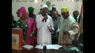 Former President Olusegun Obasanjos Visit To The State Of Osun [upl. by Girish711]