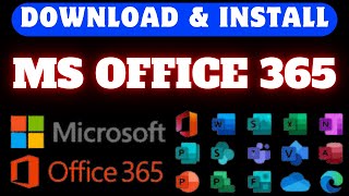 How to download and install MS Office 365 [upl. by Nylrebmik]