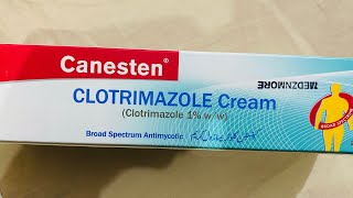 Canesten Clotrimazole Antifungal Cream For itchiness and infection ✔️ [upl. by Eanert]