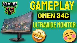 🔴 HP OMEN 34c 165Hz QHD Curved Gaming Monitor  The Best Monitor for Work and Gaming‼️ [upl. by Atiuqehs363]