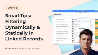 Filtering Dynamically and Statically in Linked Records [upl. by Pucida]