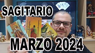 SAGITARIO ♐️ MARZO 2024 HOROSCOPO Y PREDICCION ASTROLOGICA [upl. by Yenruogis]