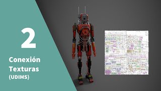 ¿Cómo EXPORTAR y CONECTAR UDIMS de SUBSTANCE PAINTER a MAYA 📦💯👉💥👈 [upl. by Kcirredal]