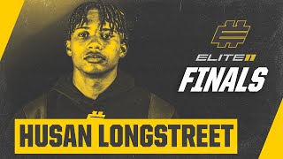 Texas AampM Commit Husan Longstreet at Elite 11 Finals [upl. by Orteip98]