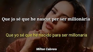 Rosalía  Millonaria Lyrics  Subtítulos en Español  Rosalía Dios Nos Libre del Dinero Lyrics [upl. by Etnovaj547]