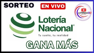 Lotería Nacional GANA MAS EN VIVO de hoy Lunes 2 de Diciembre del 2024 [upl. by Robinett]