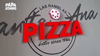 Papa Johns Las Ramblas Santa Ana [upl. by Euqinmod]