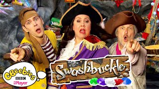 Swashbuckle Song ⚓️ Meet the NEW pirates  Ahoy Sandy and Seaweed  CBeebies [upl. by Enelkcaj]