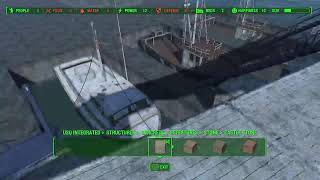 Kingsport Light Castle Building the Harbor Fallout 4 Base Builds [upl. by Anirat]