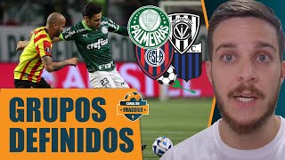 GRUPO DIFÍCIL PARA O PALMEIRAS NA LIBERTADORES [upl. by Atinuahs]