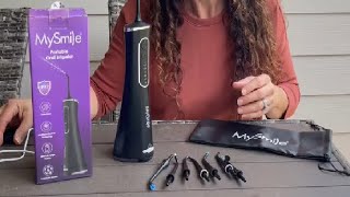 MySmile LP211 Cordless Advanced Water Flossers for Teeth Review [upl. by Byran]