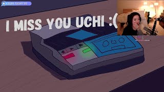 Fuslie Reacts To Aprils Voicemail To Uchi animation  NoPixel GTA RP gta nopixel gaming [upl. by Yrrehs285]