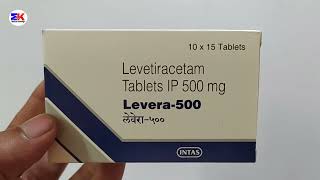 Levera 500mg Tablet  Levetiracetam 500mg Tablet  Levera 500 Tablet Uses Benefits Dosage Review [upl. by Yrogreg]