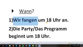 Lektion 21Brief schreiben2 eine Einladung zum Geburtstag [upl. by Ahsilet]