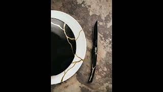 Bernardaud et Opinel présentent le couteau de table Kintsugi [upl. by Allerus]