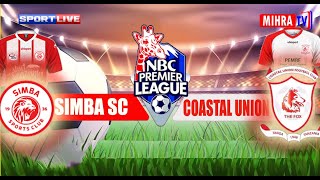 🔴LIVE SIMBA SC VS COASTAL UNION  LIGI KUU TANZANIA BARA  NBC PREMIER LEAGUE [upl. by Gone]