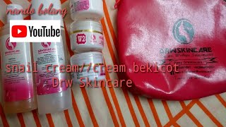 Snail creamcream bekicot Drw skin care [upl. by Mellisa40]