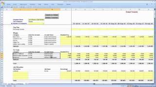 Create Detailed Salaries and Wages Budgets with Live MYOB Data  BudgetLink for MYOB [upl. by Bekah313]