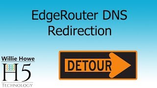 EdgeRouter DNS Redirection [upl. by Forsyth]