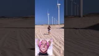 Anime wind turbine shadow jumpblue lockboybluelock animeboy [upl. by Conroy]