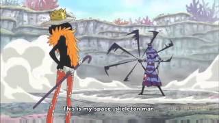 One Piece HD Brook  Soul Solid  Kasuriuta Fubuki Giri [upl. by Allisan]